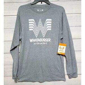 Whataburger Long Sleeve T-Shirt Mens Size Medium